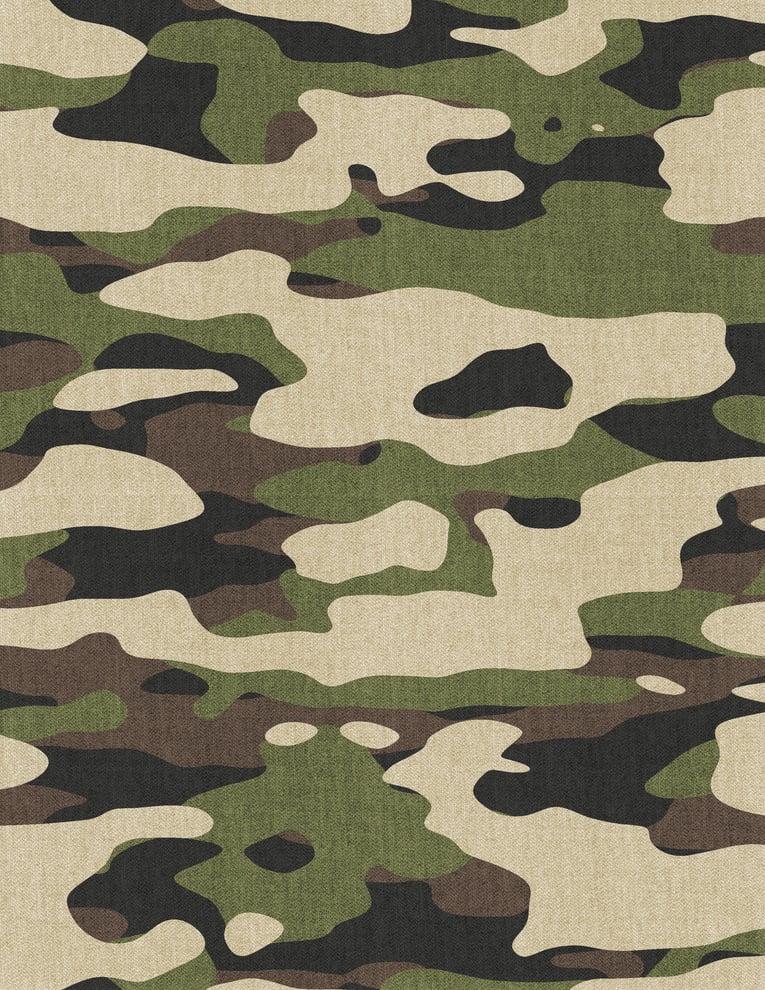 Military Camouflage Pattern Print Template